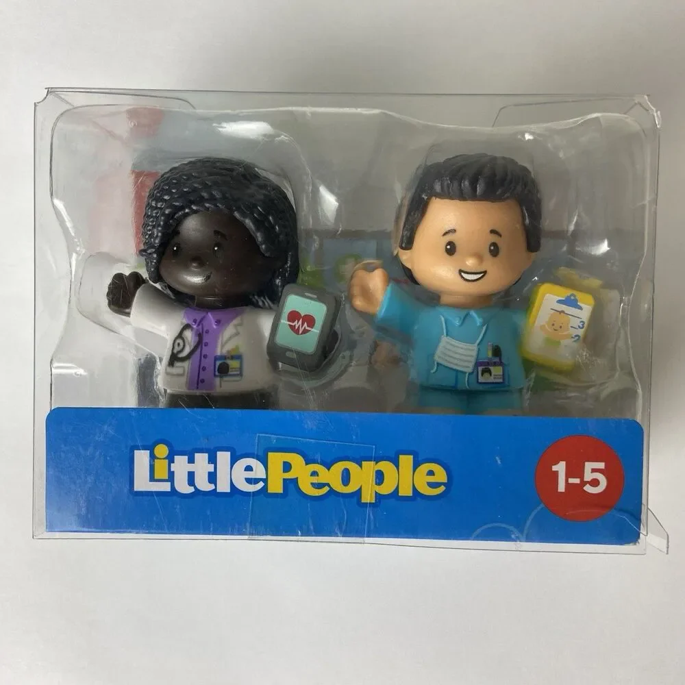 Fisher Price Little People Doctor Nurse 1-5 Medical Team